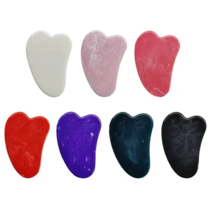 Natural Jade Gua Sha Scraper Board Massage Rose Quartz Jade Guasha Stone For Face Neck Skin Lifting Wrinkle Remover Beauty Care